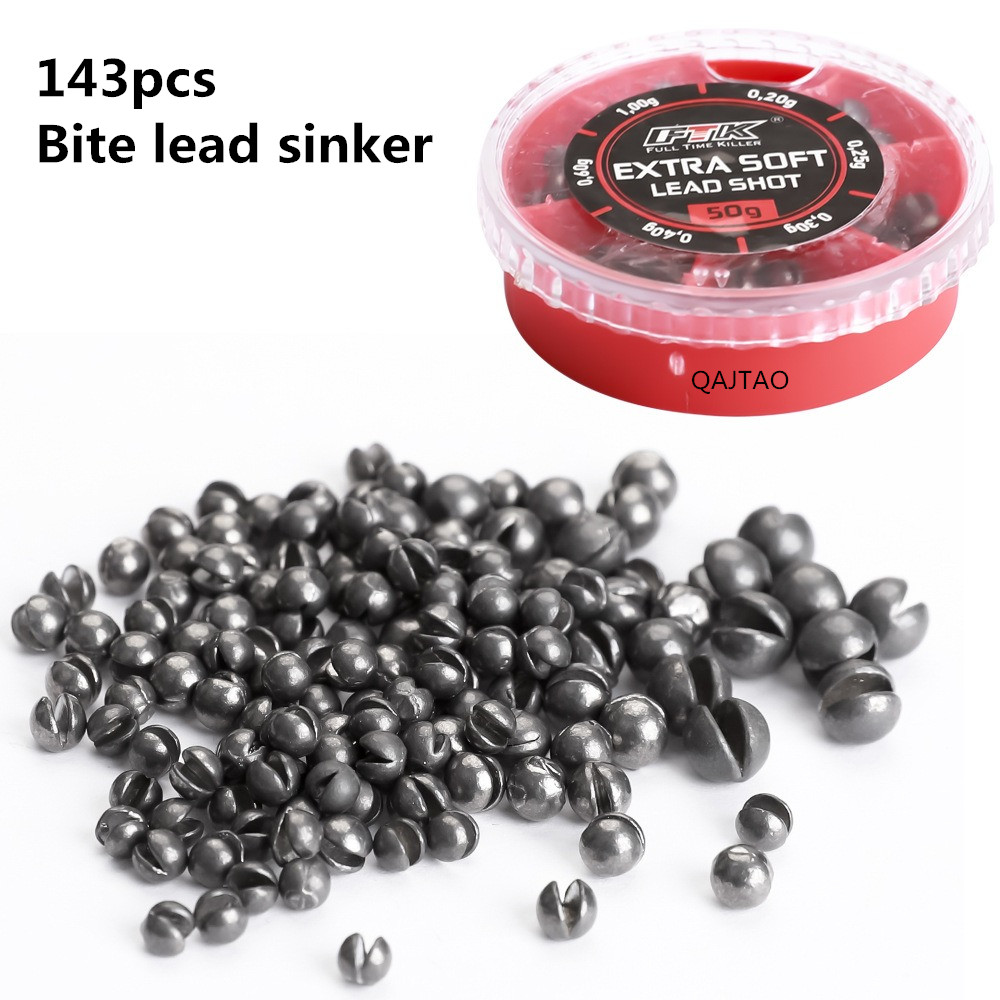 Fishing Equipment English - Boxed open bite lead 143pcs rock