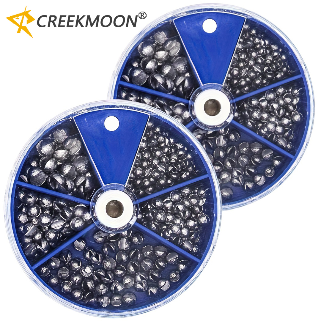 Fishing Equipment English - 205/106pcs Fishing Weights Sinkers Kit Lead