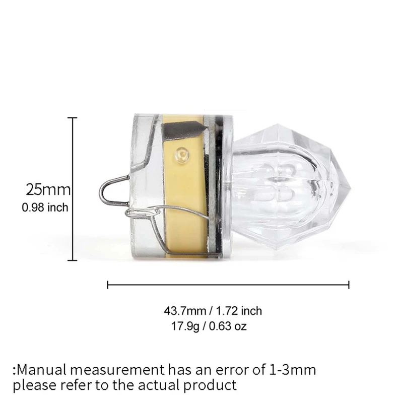 1 LED fishing light, underwate - Fishing Equipment English recensie en prijs