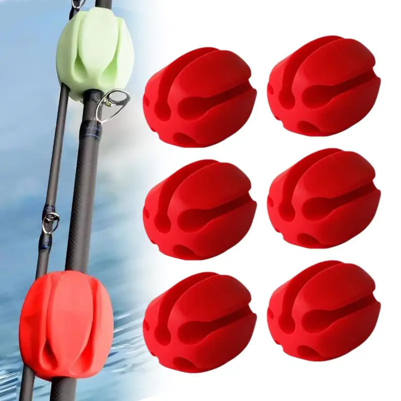6-24Pcs Rod Protection Cover R - Fishing Equipment Holder recensie en prijs