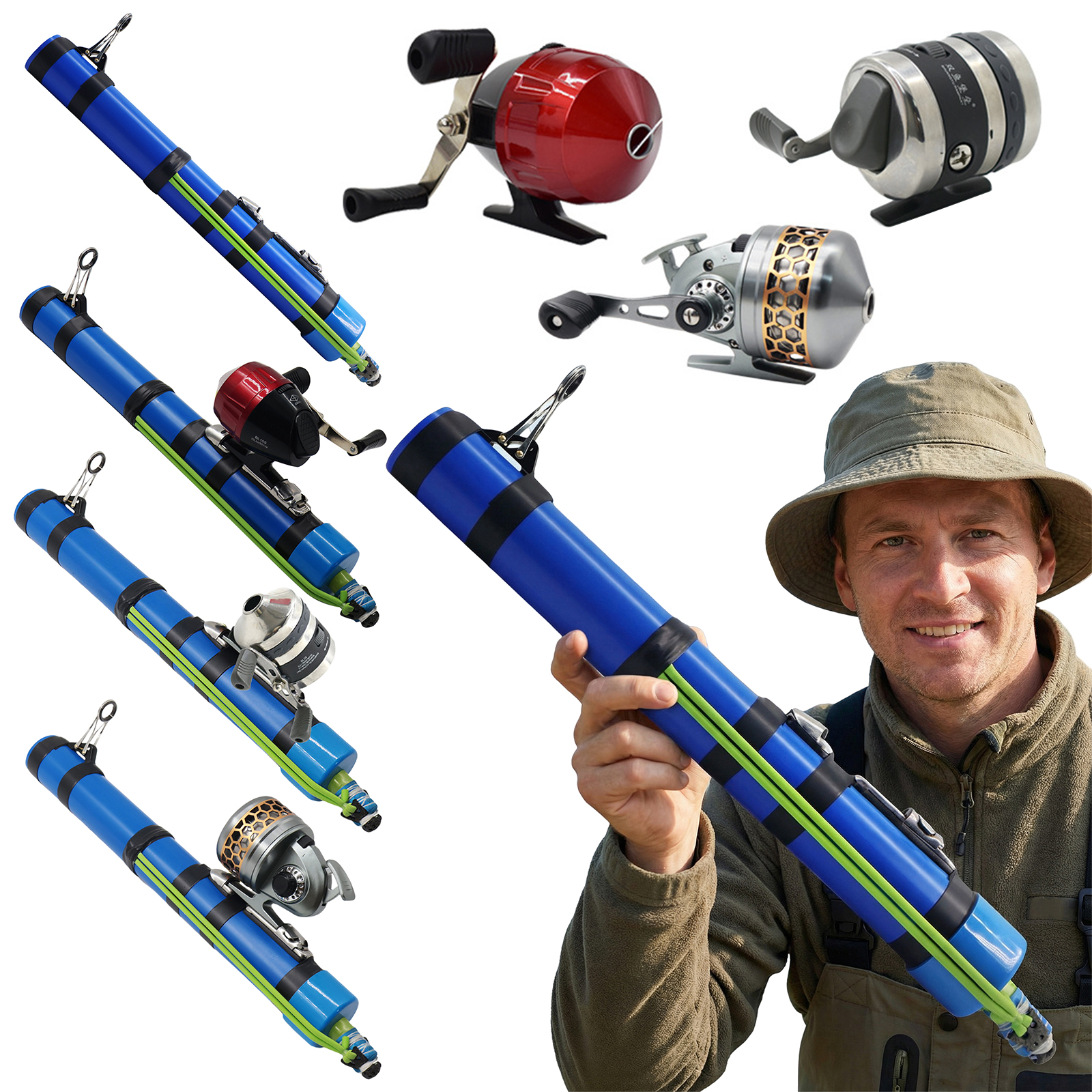 Lure  Fishings Tool with Reel  - Fishing Equipment Holder recensie en prijs