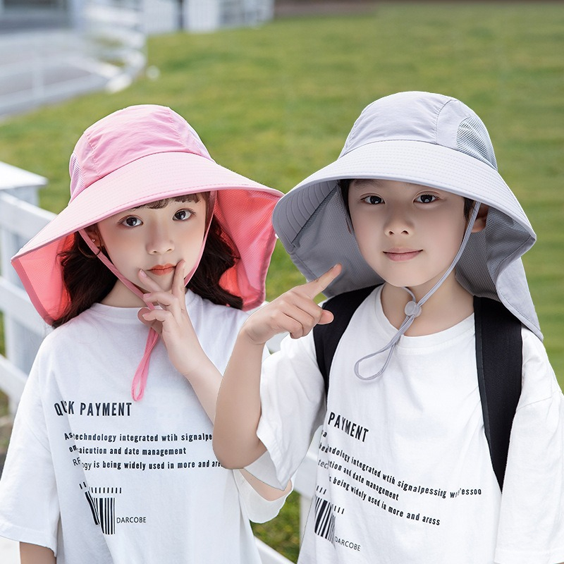 Kids Sun Hat with Neck Flap UV - Fishing Equipment For Kids recensie en prijs
