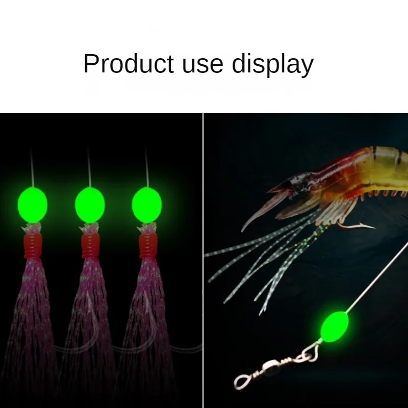 100pcs/lot Oval Night Luminous - Fishing Equipment Tools recensie en prijs