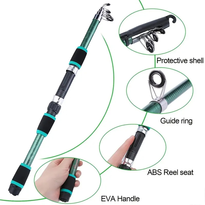Fishing Pole Set Full Kits Wit - Fishing Equipment For Kids recensie en prijs