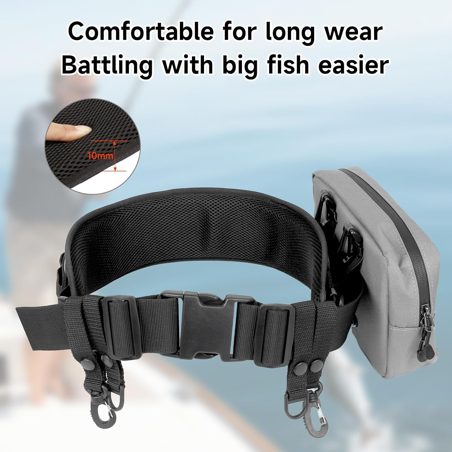 SANLIKE Fishing Belt Rod Holde - Fishing Equipment Bag recensie en prijs