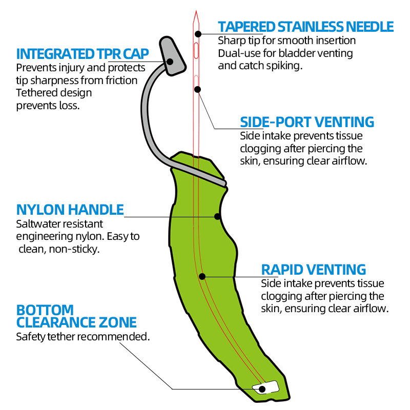 LETOYO 5.7in Stainless Steel H - Fishing Equipment Tools recensie en prijs