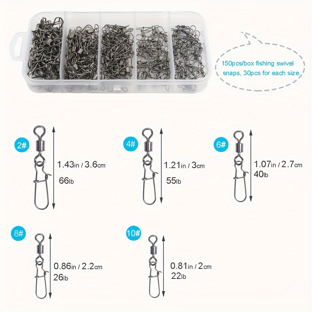 95/210 PCS Set Fishing Connect - Fishing Equipment Tackle recensie en prijs