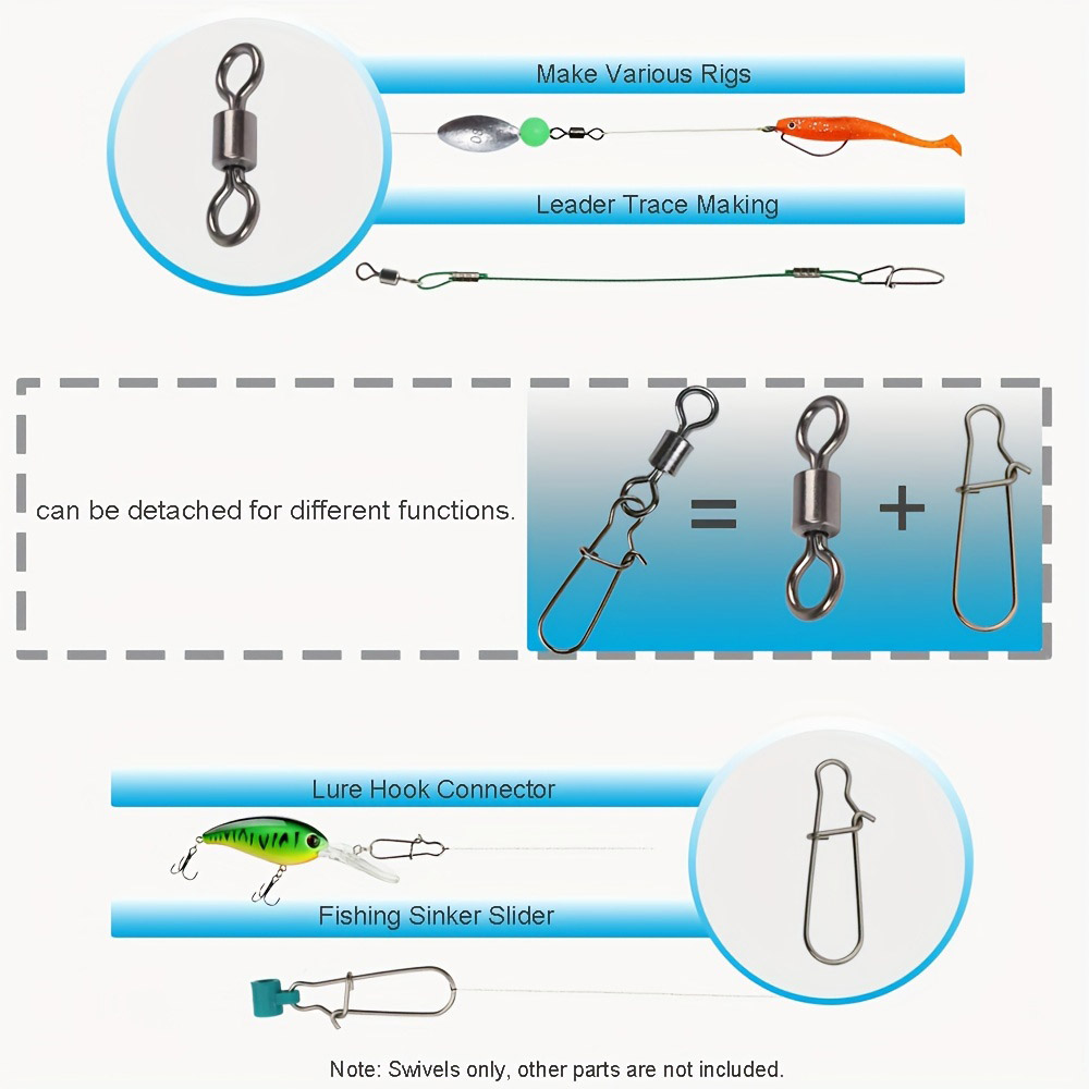 95/210 PCS Set Fishing Connect - Fishing Equipment Tackle recensie en prijs