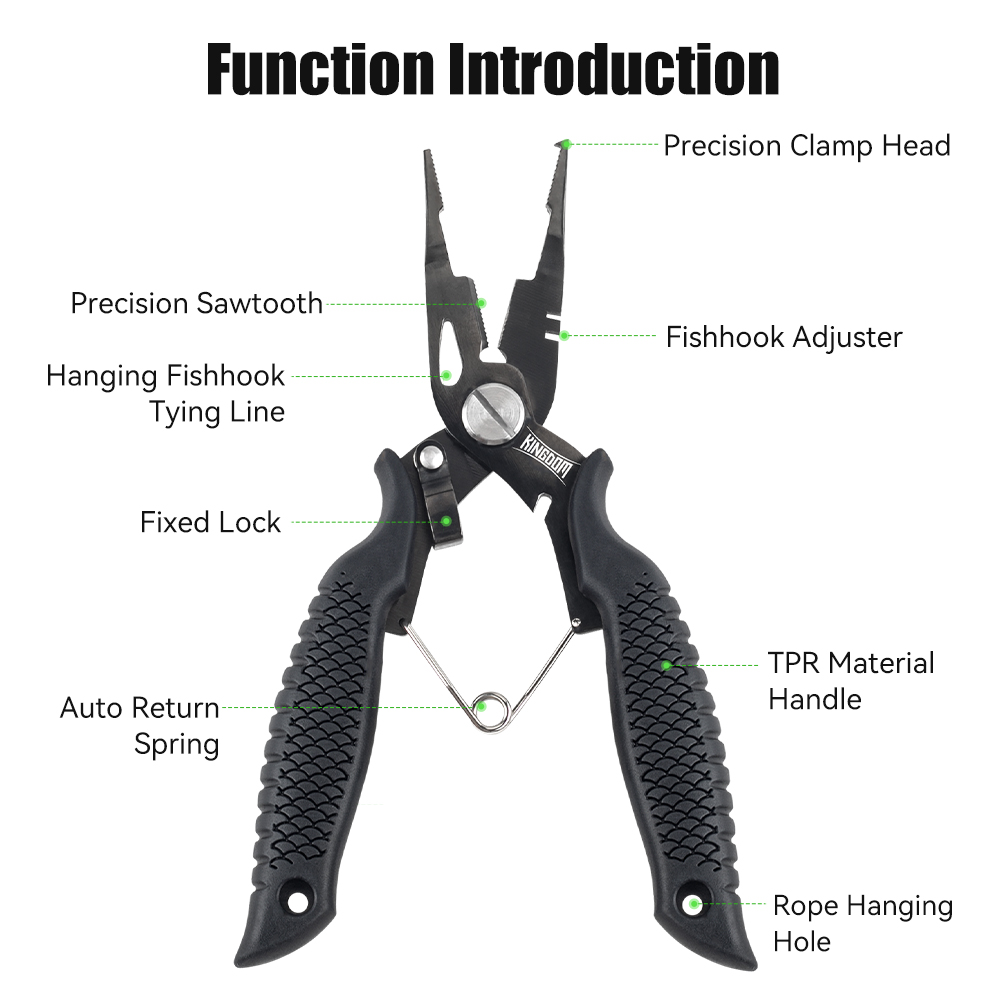 Kingdom Fishing Pliers Multifu - Fishing Equipment Tools recensie en prijs