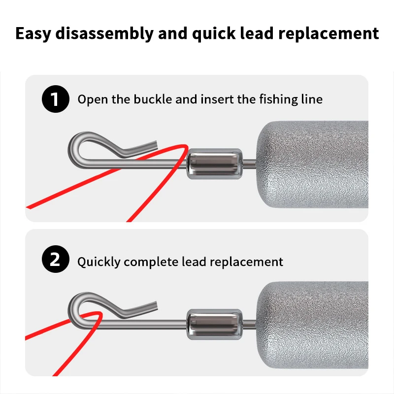 10pcs/box Fishing Sinkers 2.5g - Tackle Box recensie en prijs