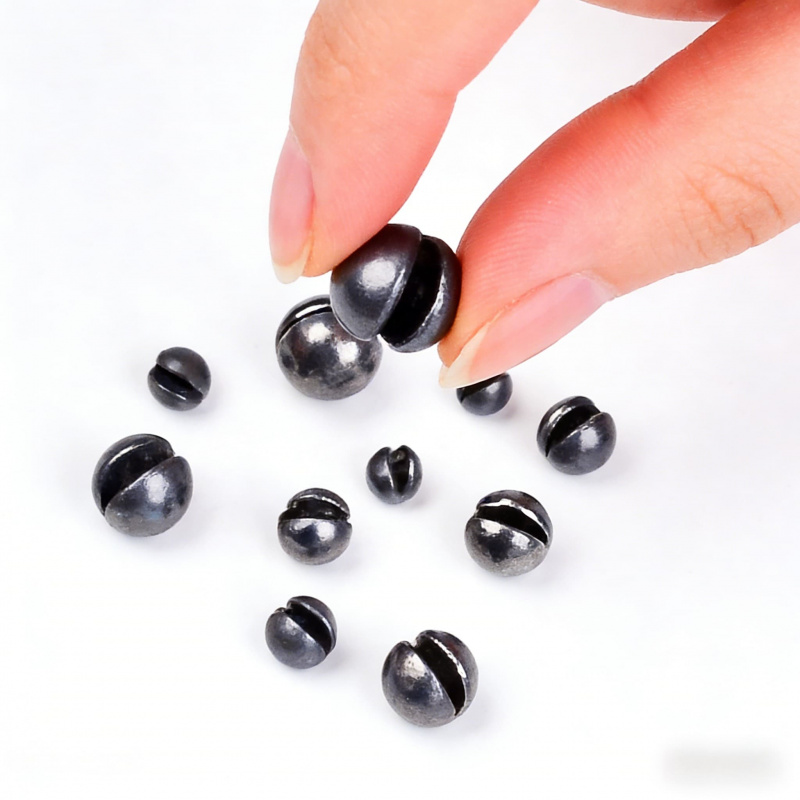 100pcsRound Open Quick Lead Si - Fishing Equipment English recensie en prijs