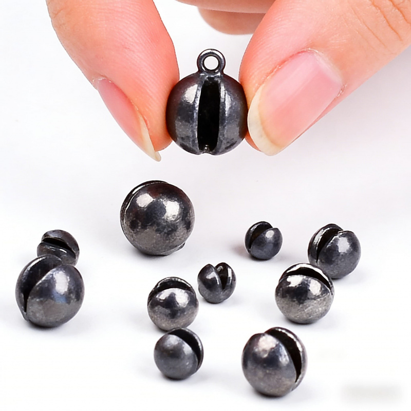 100pcsRound Open Quick Lead Si - Fishing Equipment English recensie en prijs