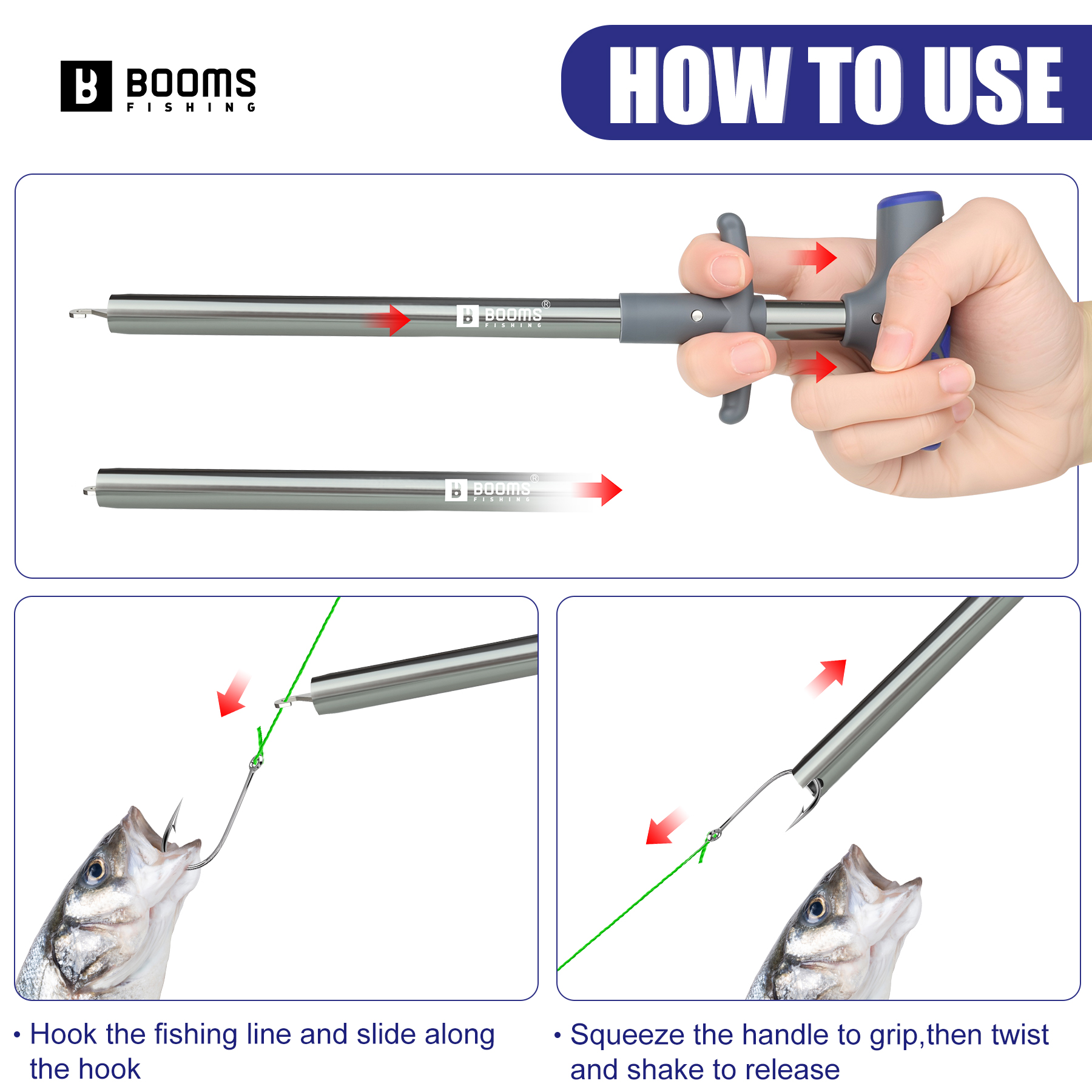 Booms Fishing XW20 Long Fish H - Fishing Equipment Warehouse recensie en prijs