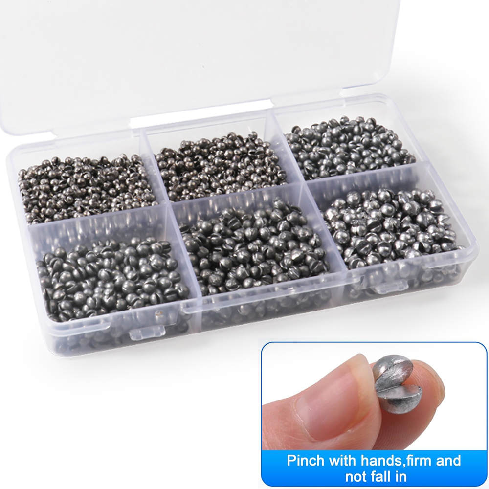 100-500Pcs Split Shot Alloy Fi - Fishing Equipment English recensie en prijs