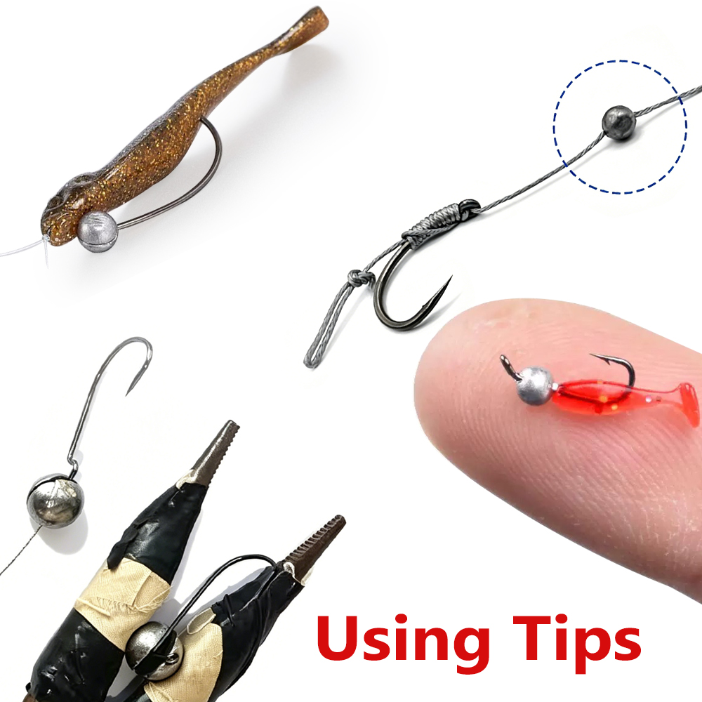 100-500Pcs Split Shot Alloy Fi - Fishing Equipment English recensie en prijs