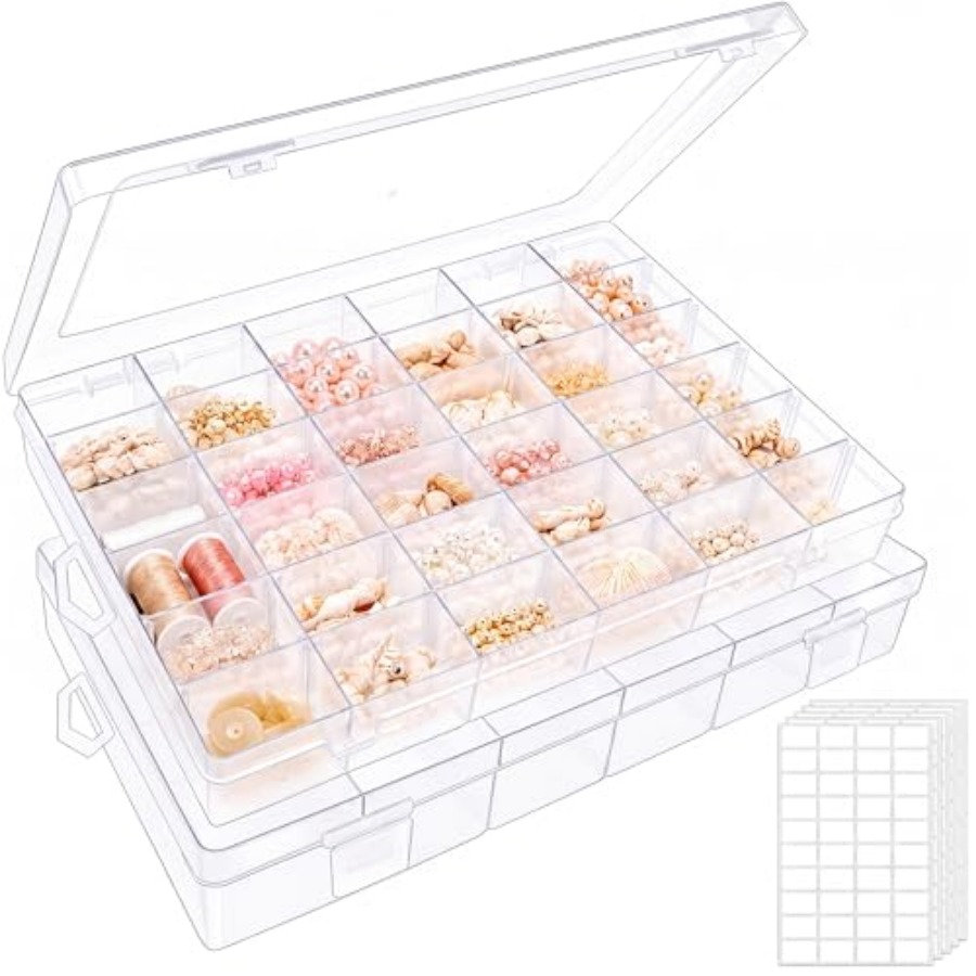 Clear Bead Organizer Tackle Bo - Tackle Box recensie en prijs