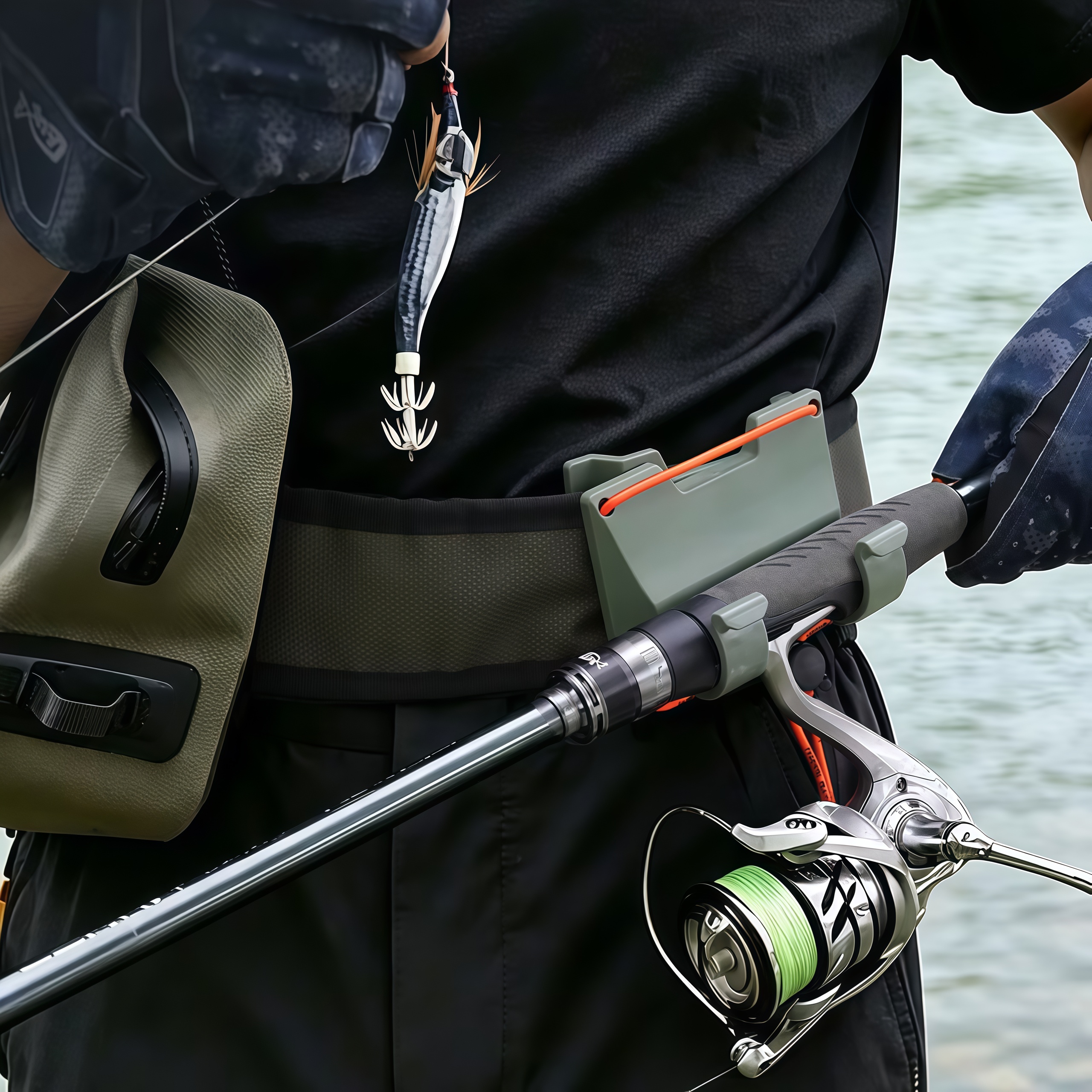 DEUKIO Outdoor Belt Clip Rod H - Fishing Equipment Holder recensie en prijs
