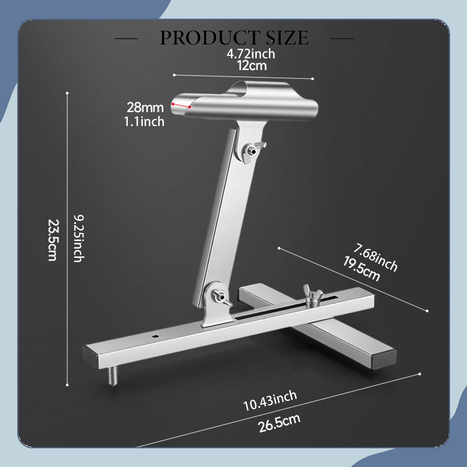 Stainless Steel Adjustable Ice - Fishing Equipment Holder recensie en prijs