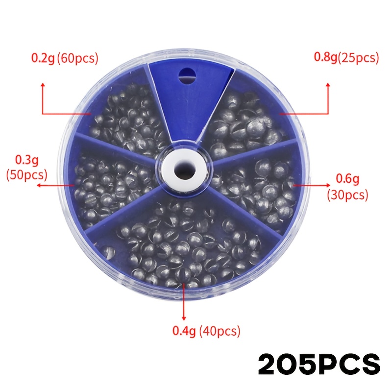 205/106pcs Fishing Weights Sin - Fishing Equipment English recensie en prijs