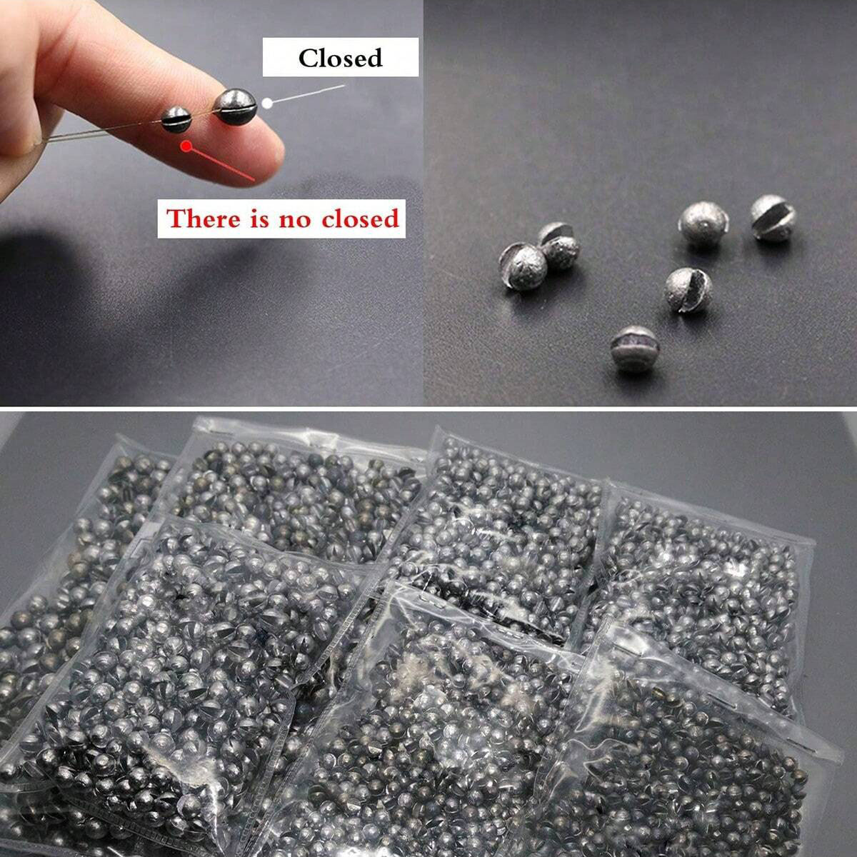 Removable Split-Shot,100Pcs Le - Fishing Equipment English recensie en prijs