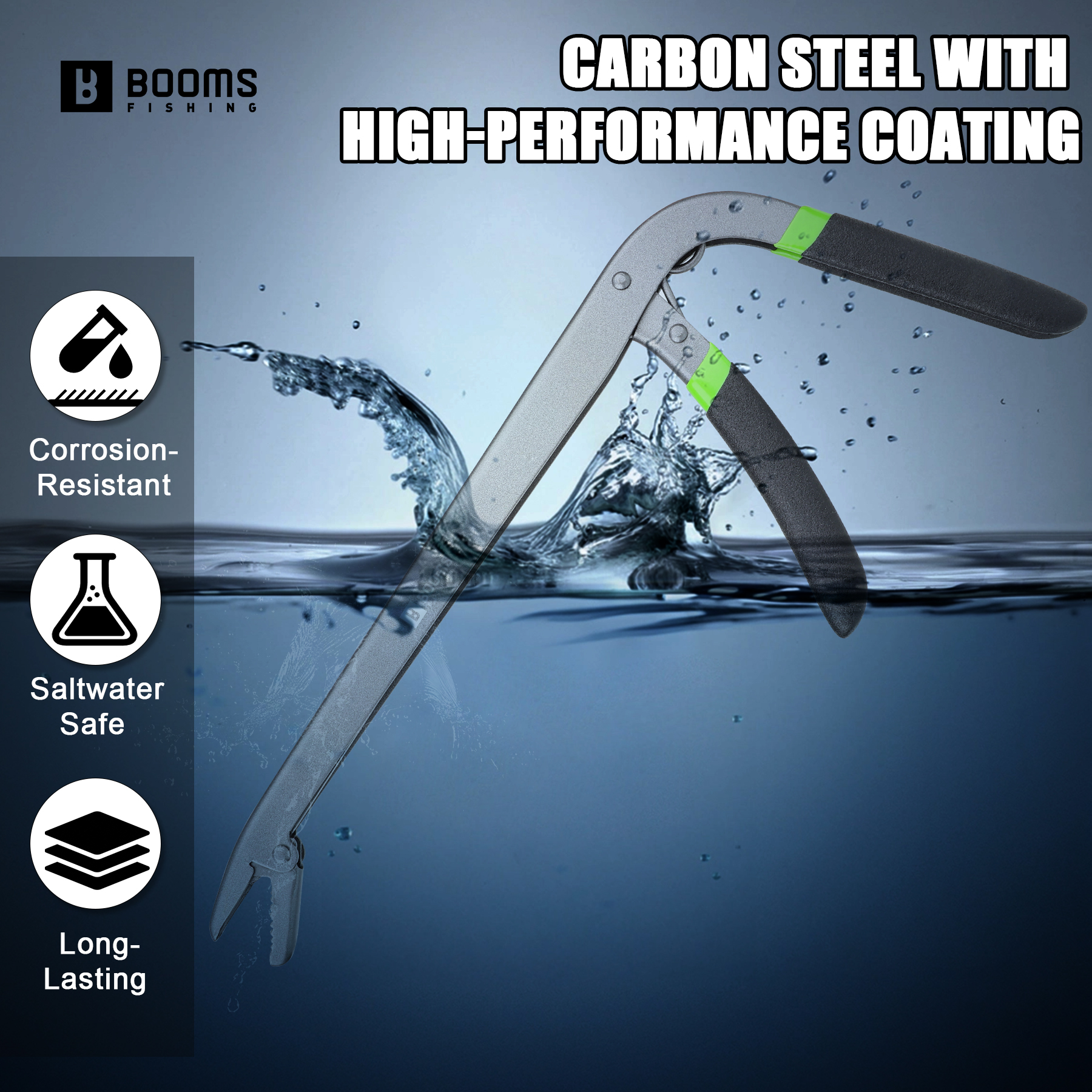Booms Fishing 25cm Carbon Stee - Fishing Equipment Warehouse recensie en prijs