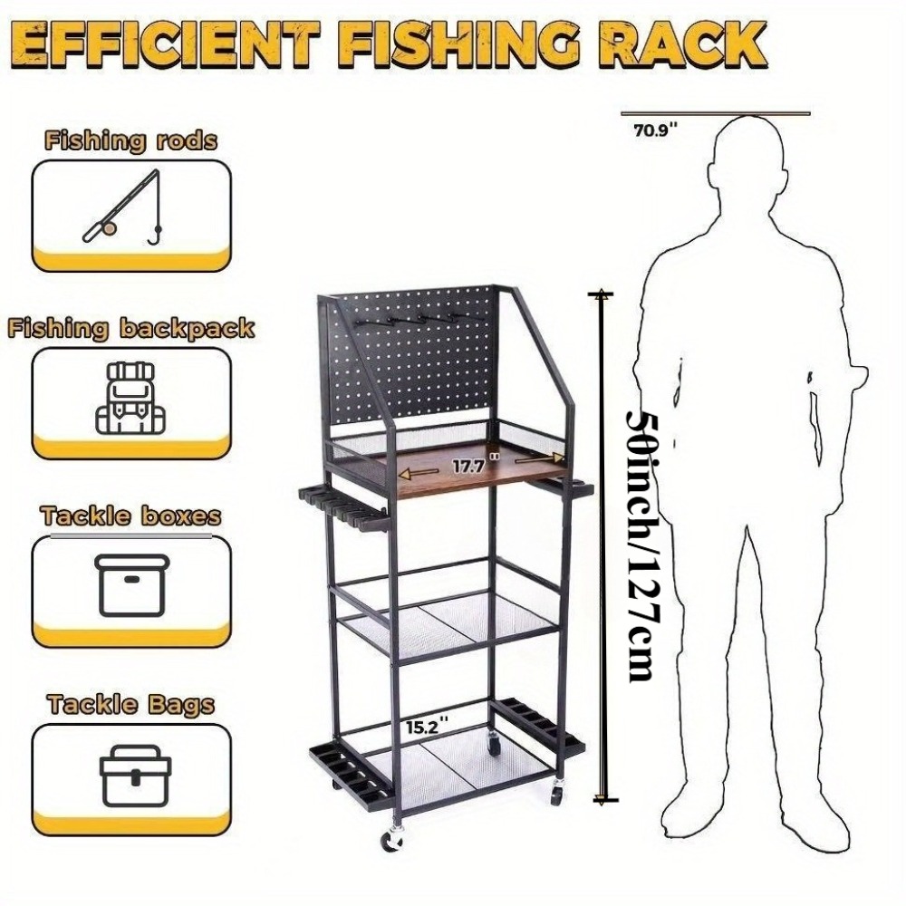 Fishing Rod Holders for Garage - Fishing Equipment Holder recensie en prijs