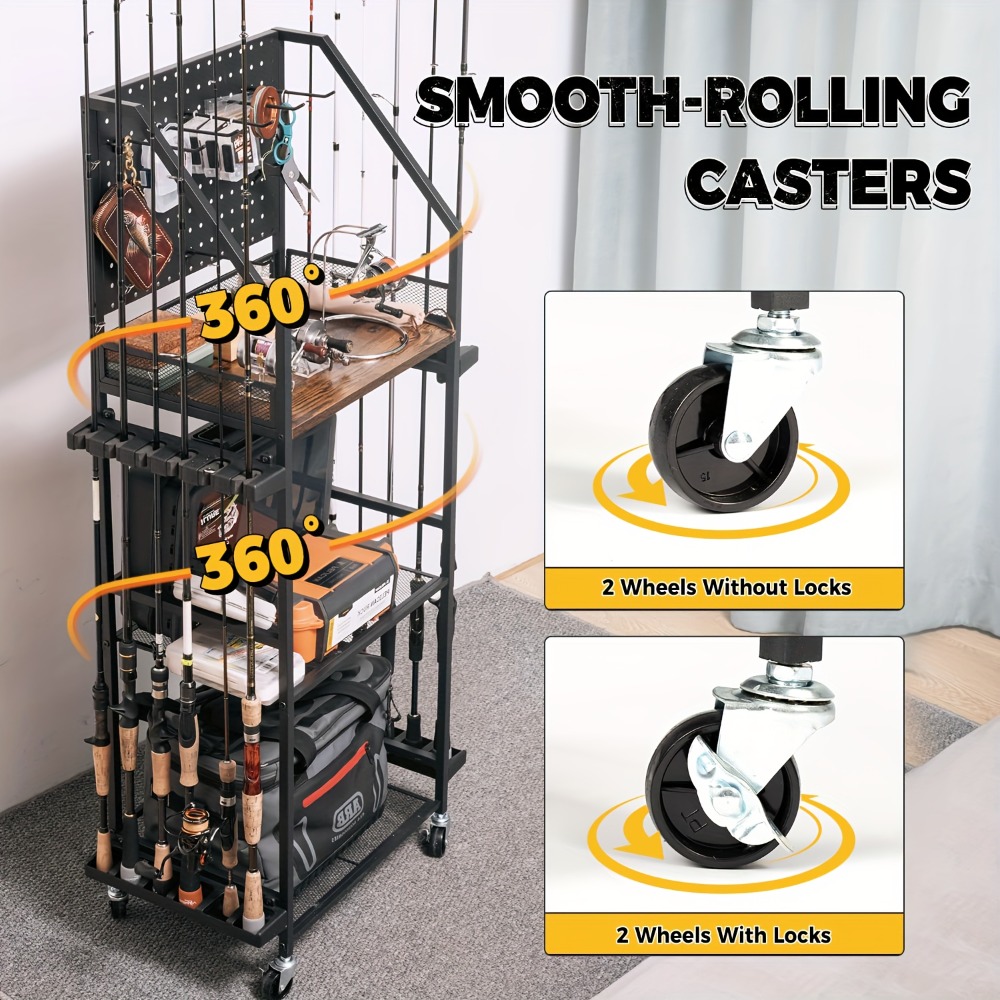 Fishing Rod Holders for Garage - Fishing Equipment Holder recensie en prijs