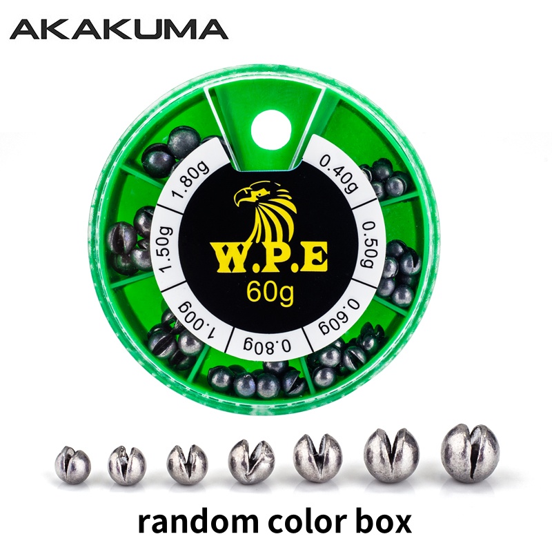61Pcs/Boxed Split Shot Fishing - Fishing Equipment English recensie en prijs