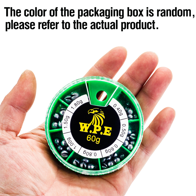61Pcs/Boxed Split Shot Fishing - Fishing Equipment English recensie en prijs