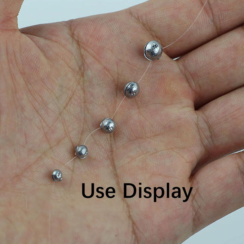 DNDYUJU 50pcs Round Split Shot - Fishing Equipment English recensie en prijs