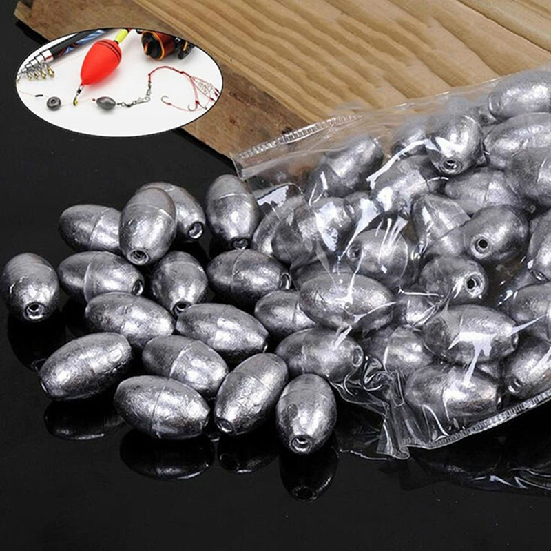 100pcs Olive Shape Fishing Lea - Fishing Equipment English recensie en prijs